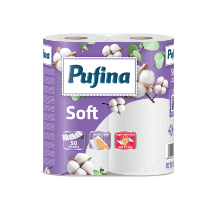 PUFINA SOFT PROSOP BUCATARIE 2STR/2ROLE